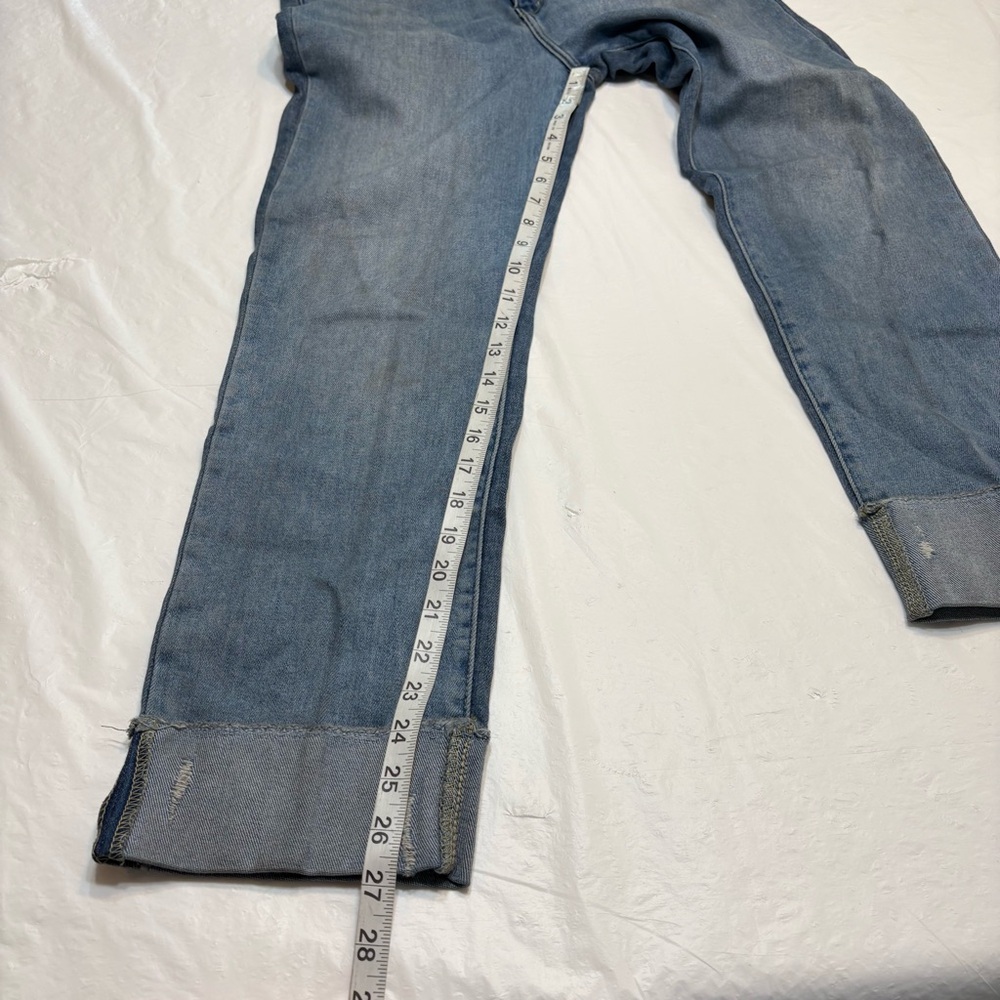 Artemis Vintage Light Wash High Rise Cuffed Boyfriend Jeans Women’s 9/28 - Picture 9 of 12